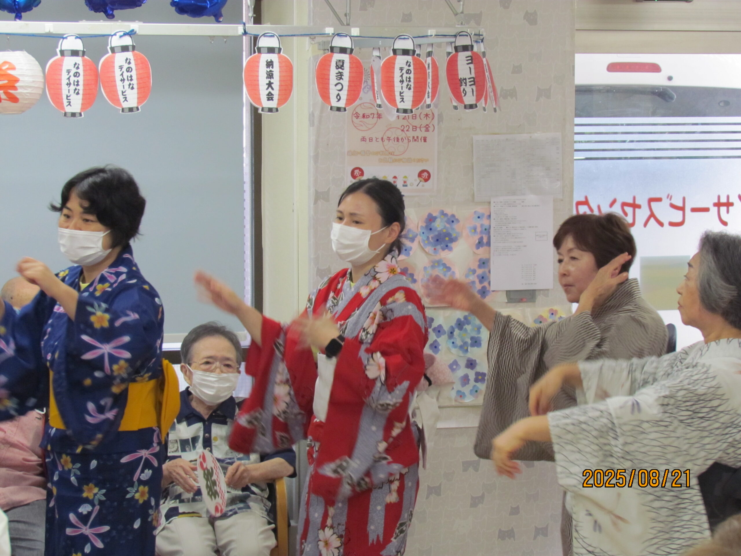 なのはなのお盆はこれが無くっちゃあ!いけませんね